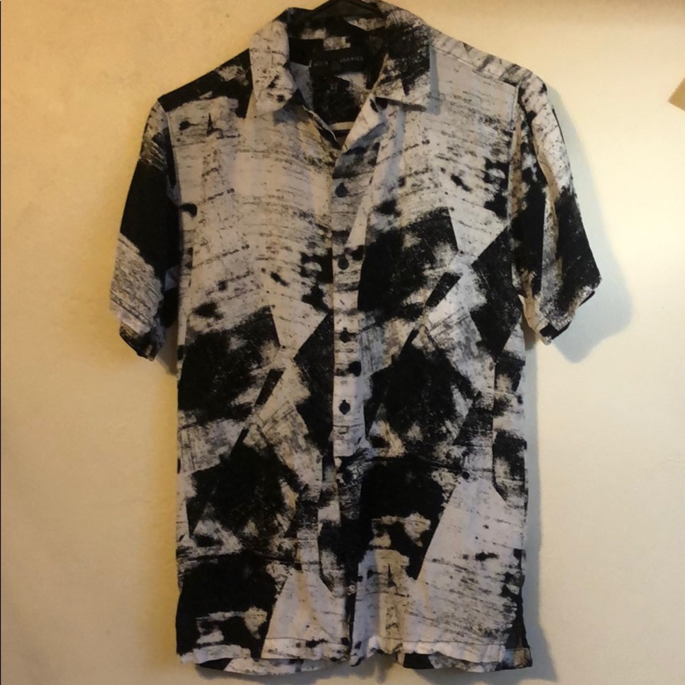 Black & White Button Up Size XS